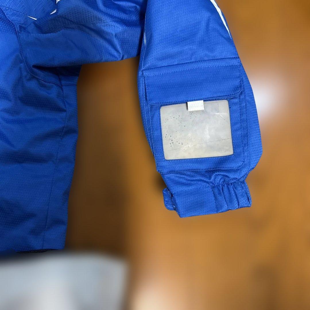 phenix スキーウェア 青 サロペット 手袋付き