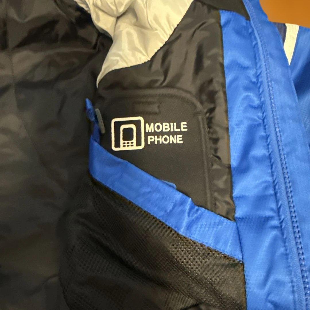 phenix スキーウェア 青 サロペット 手袋付き