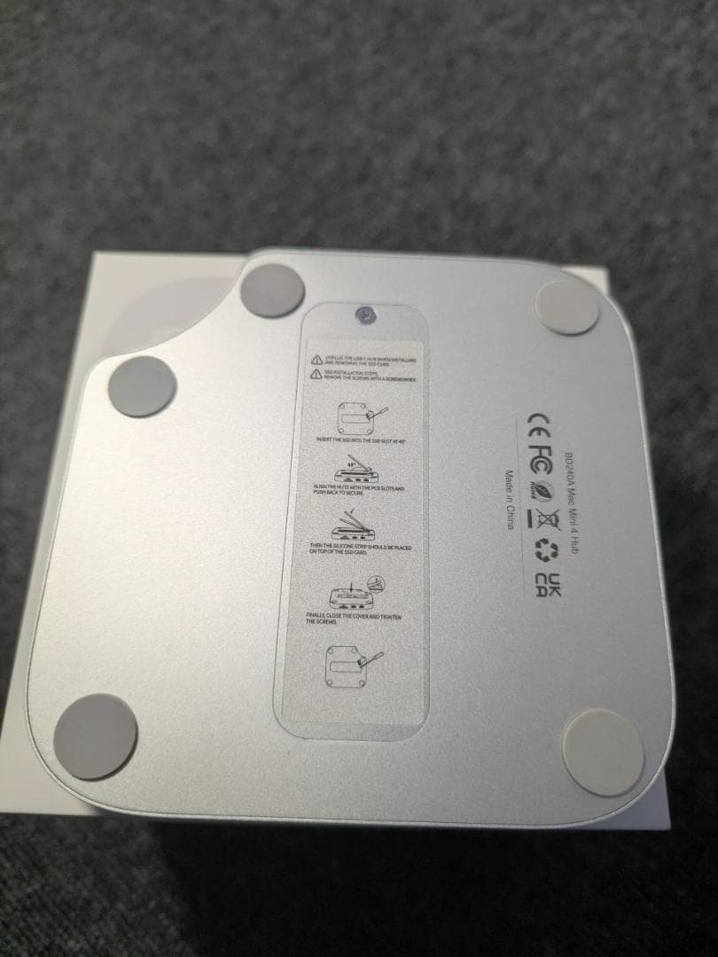 Mac mini M4 16G 256G＋M.2対応ドック｜保証26.4迄