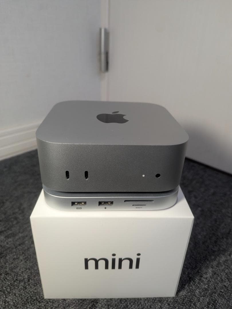 Mac mini M4 16G 256G＋M.2対応ドック｜保証26.4迄