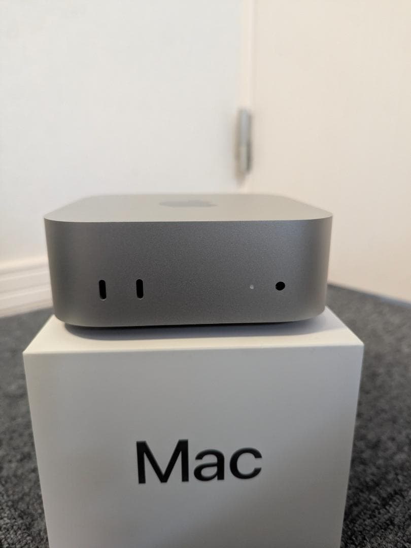 Mac mini M4 16G 256G＋M.2対応ドック｜保証26.4迄
