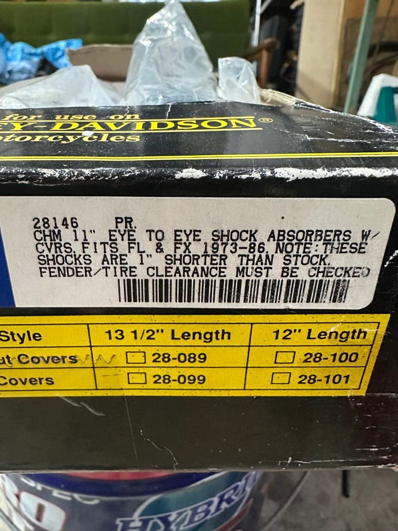 Custom Chrome 11\" 未使用品11インチ ショベル　4速　ハーレー