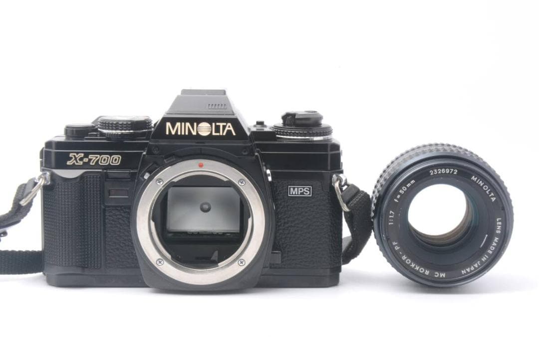 フィルムカメラ MINOLTA X-700 + MC ROKKOR-PF 50mm F1.7