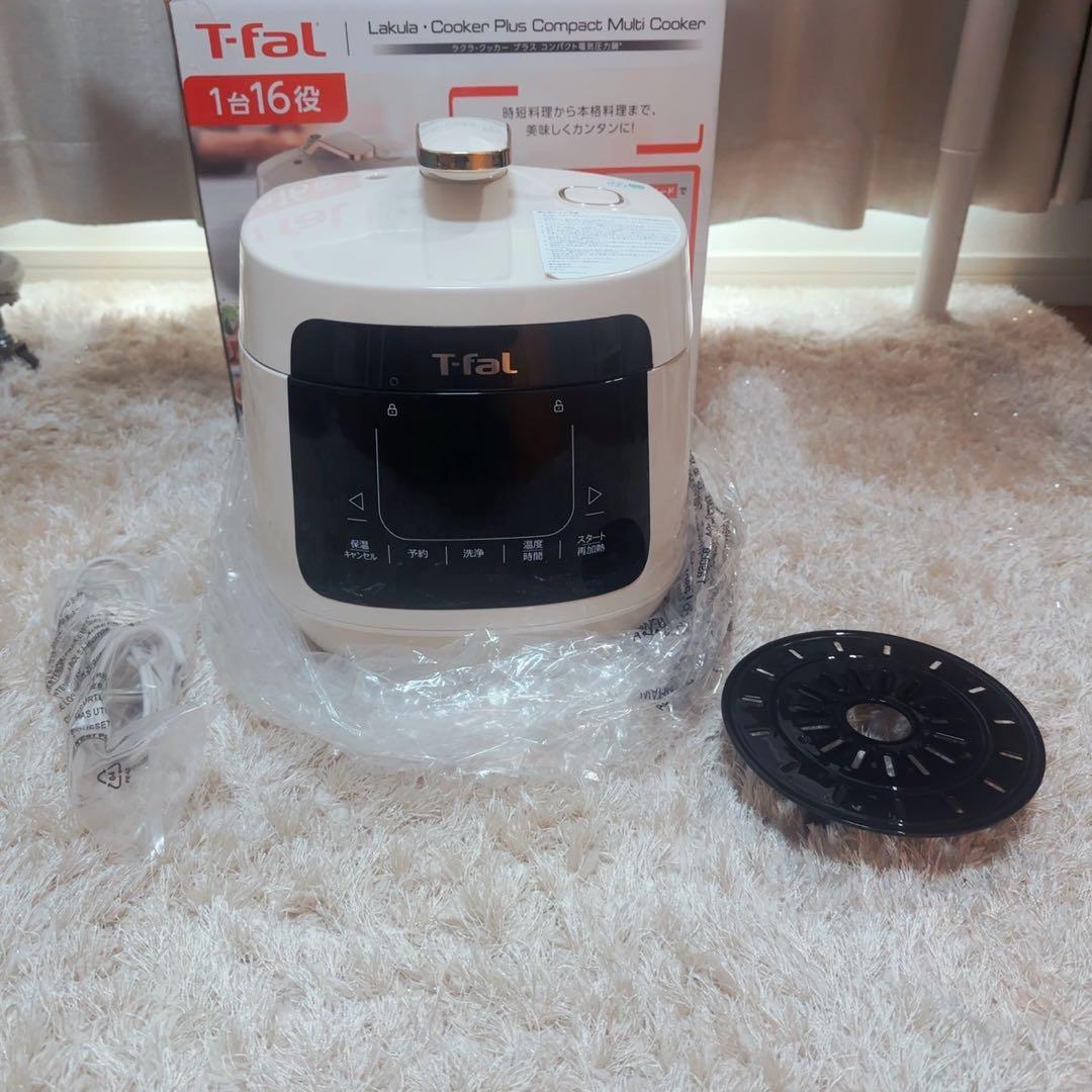【新品】T-faLラクラクッカープラス コンパクト電気圧力鍋 CY353AJP