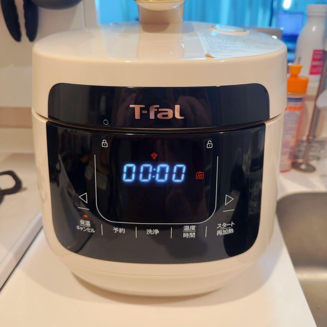 【新品】T-faLラクラクッカープラス コンパクト電気圧力鍋 CY353AJP