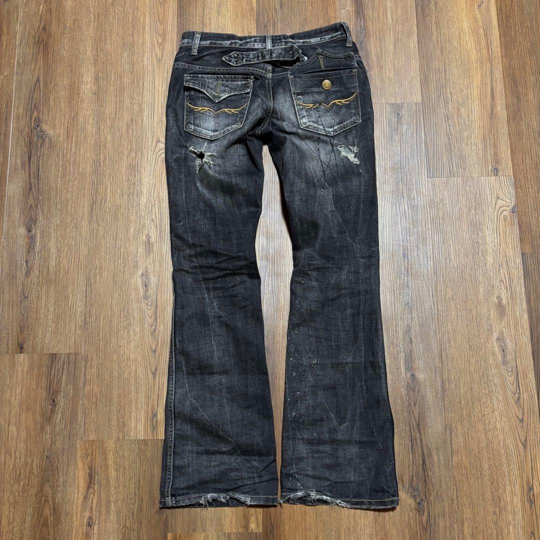 FUGA ダメージ フレアデニム