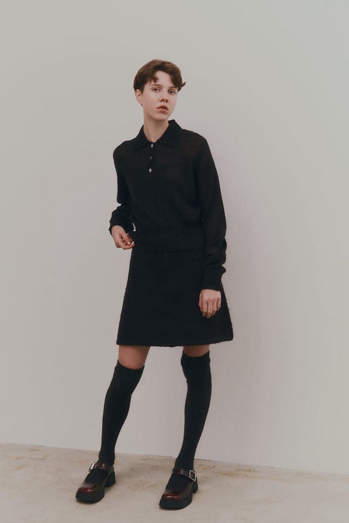 machatt ブークレミニスカート