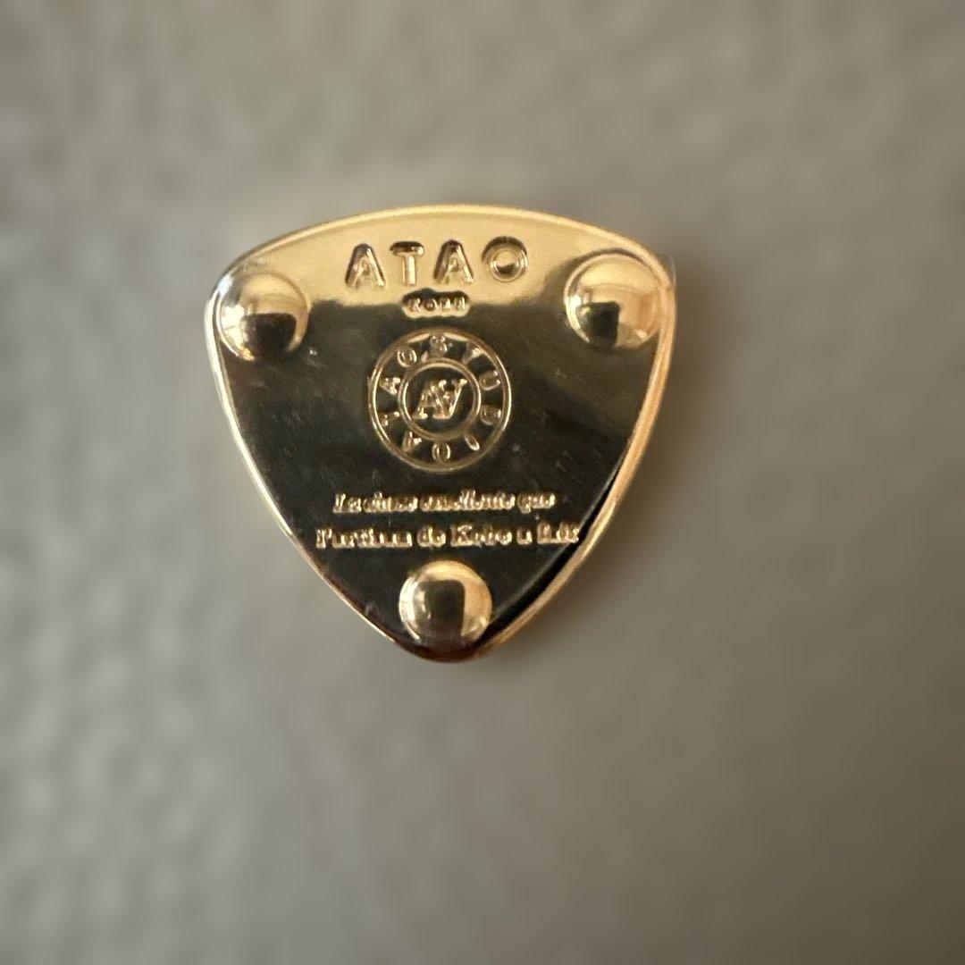 ATAO グレー レザー 財布