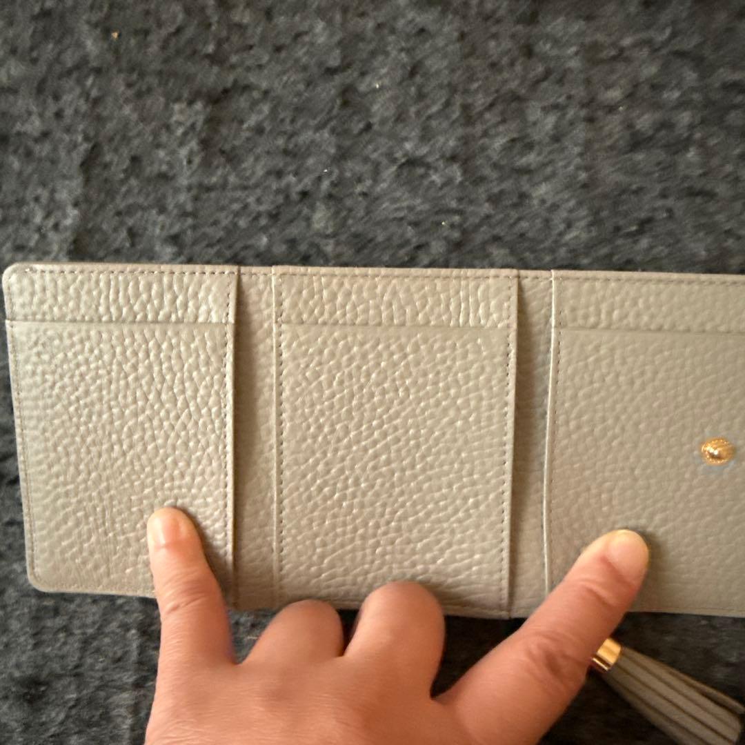 ATAO グレー レザー 財布