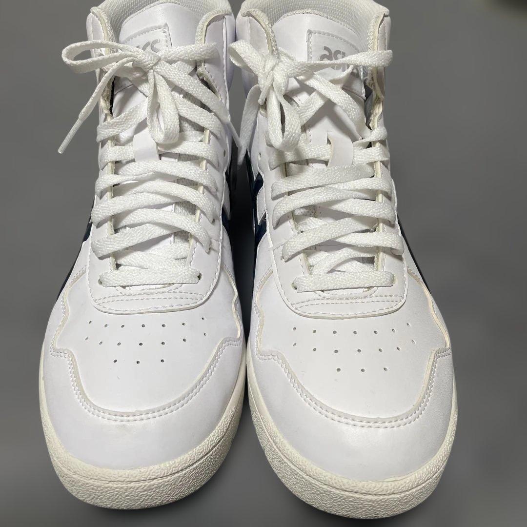 asics ファブレジャパン 1191A270ホワイト/ネイビー