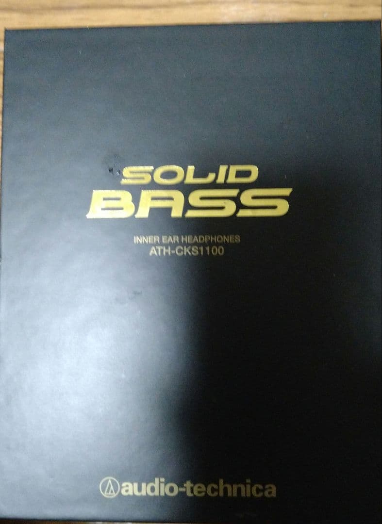イヤホン SOLID BASS audio-technica ATH-CK