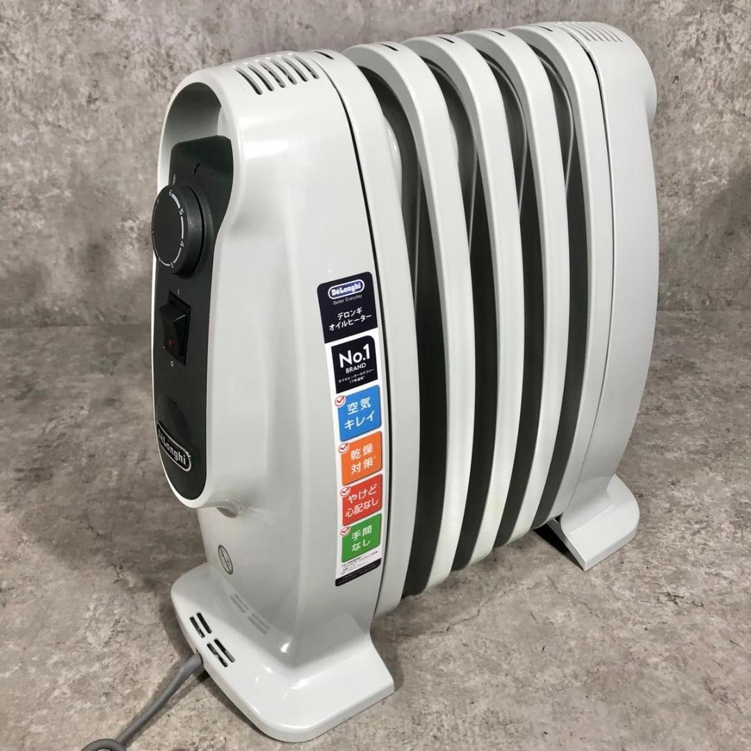 美品 DeLonghi デロンギ ミニ オイルヒーター RHJ01A0505