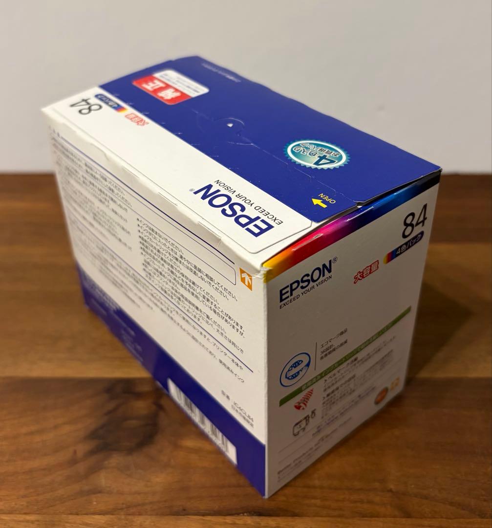 EPSON IC4CL84 大容量 4色パック インクカートリッジ 虫めがね