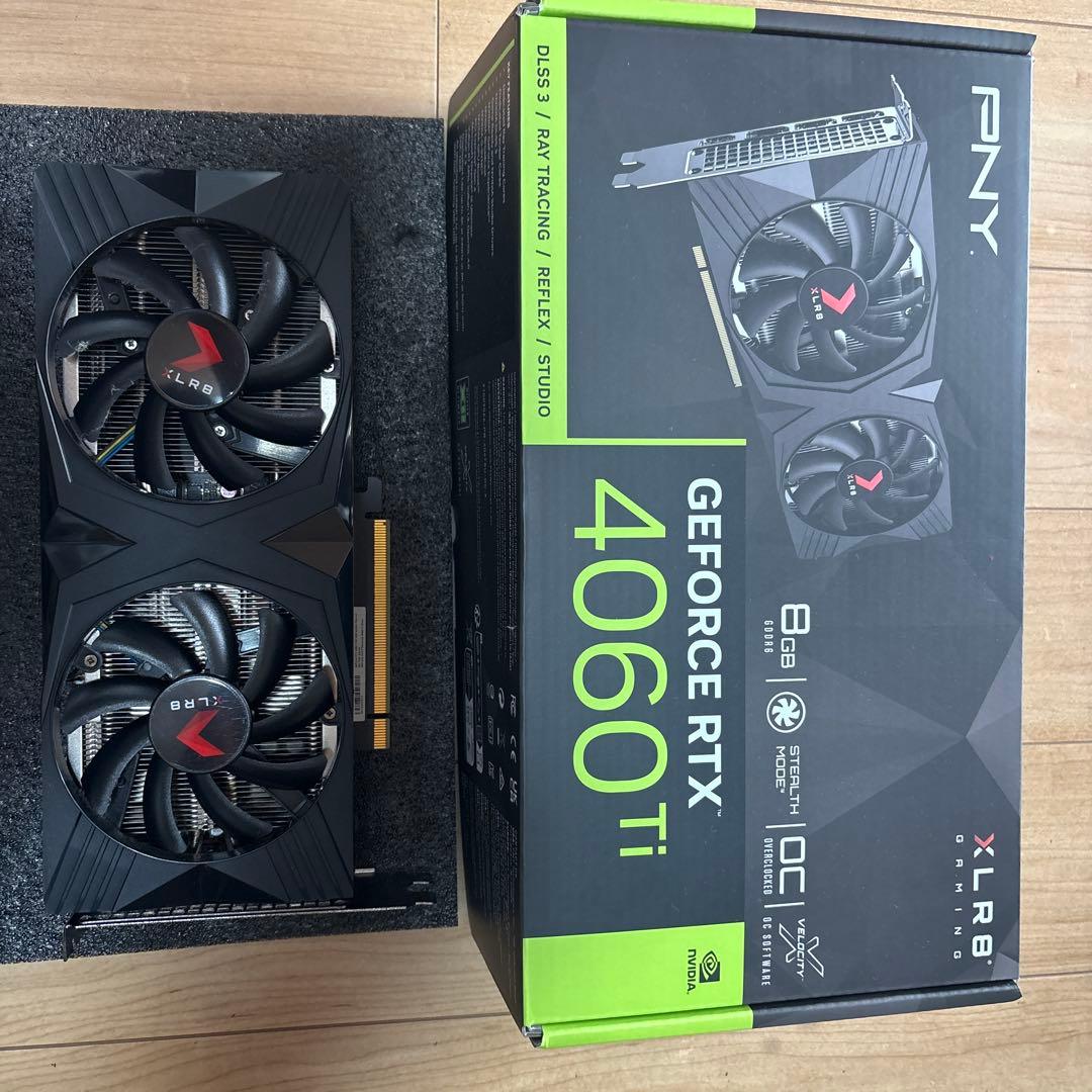 グラフィックボード・グラボ・ビデオカード PNY GeForce RTX 4060 Ti 8GB