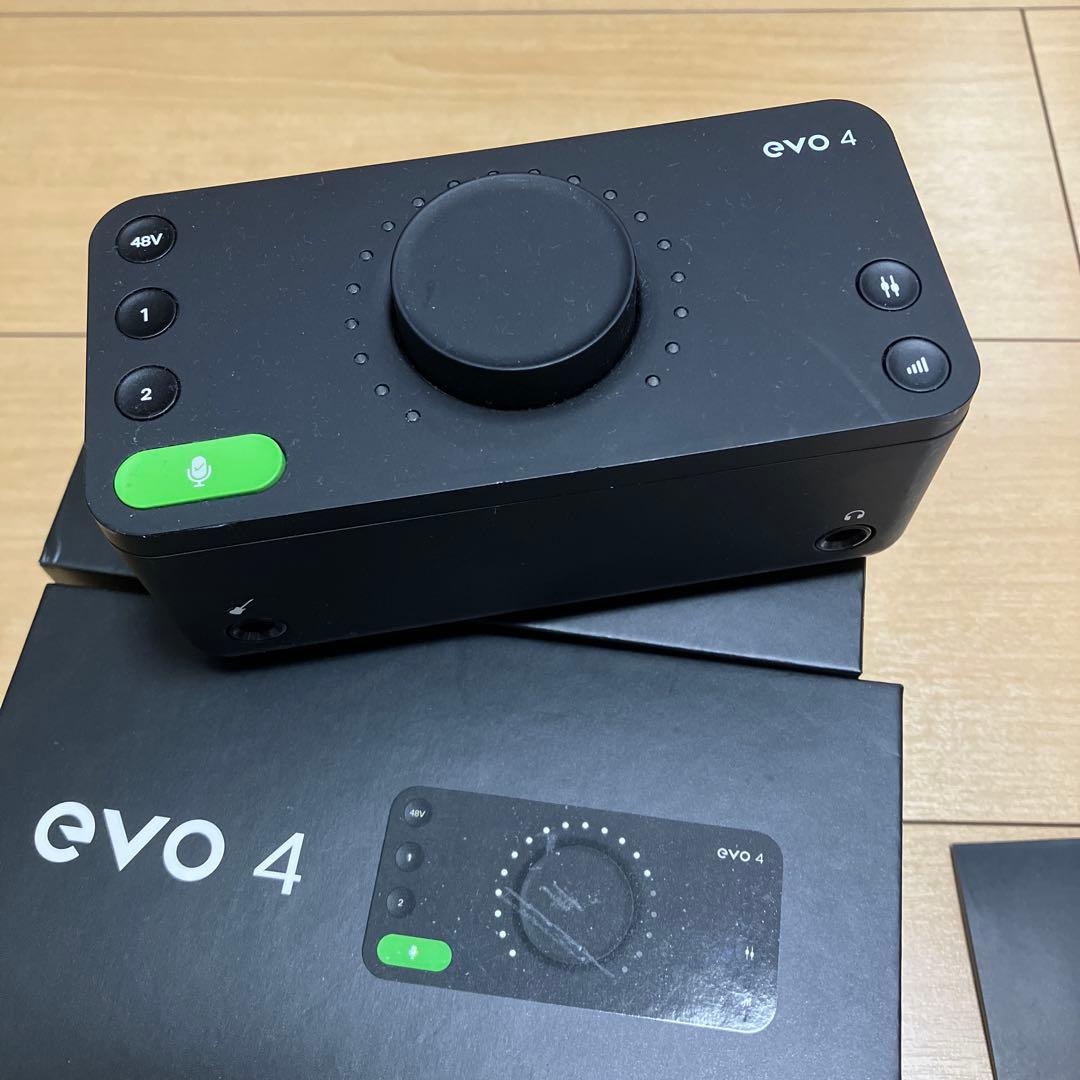 audient EVO4 オーディオインターフェース