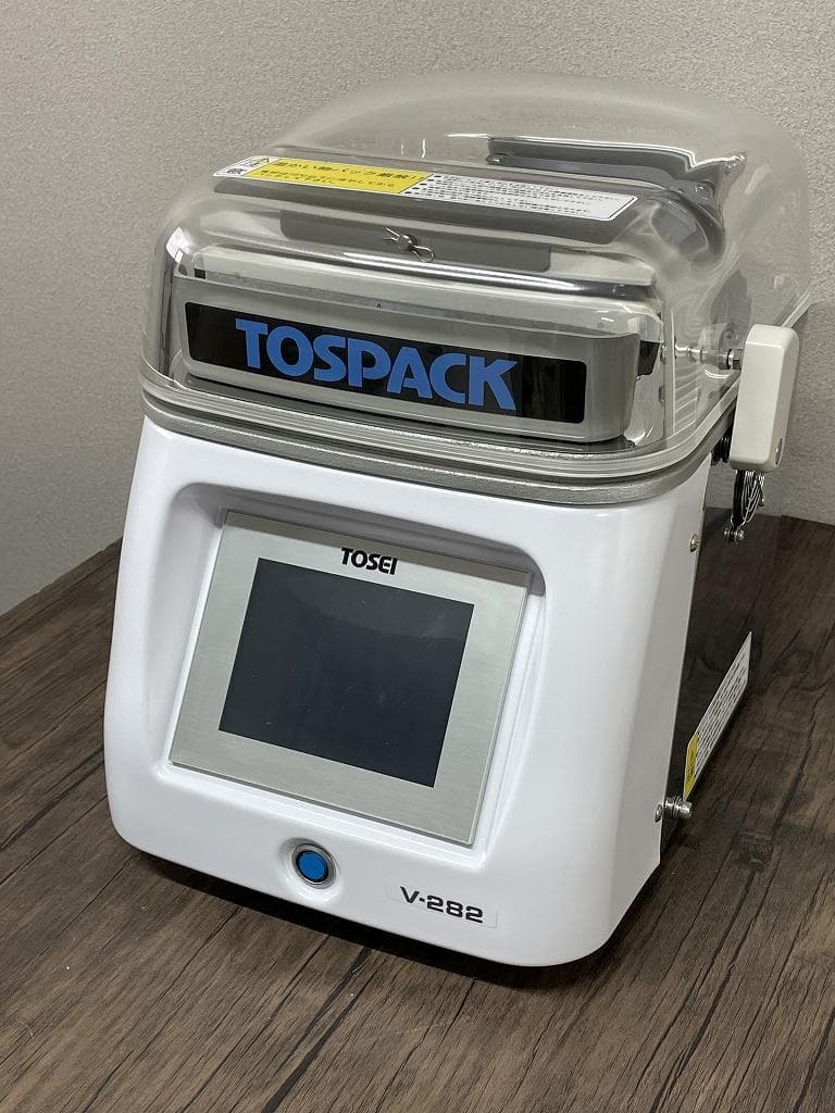 【美品】TOSEI　卓上真空包装機　V-282　真空パック　2022年製