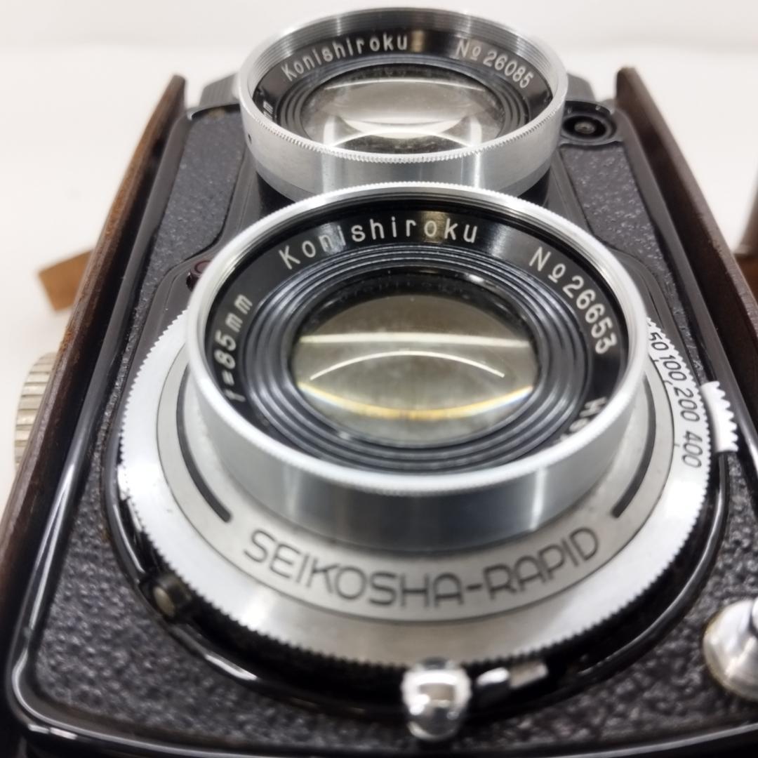 KONIFLEX コニフレックス 二眼レフカメラ ケース付 現状品