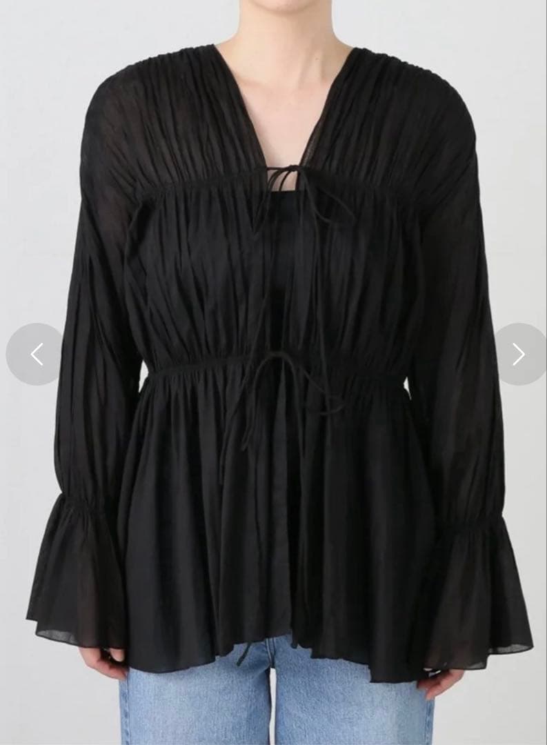 専用　plage COTTON SHIRRING ブラウス