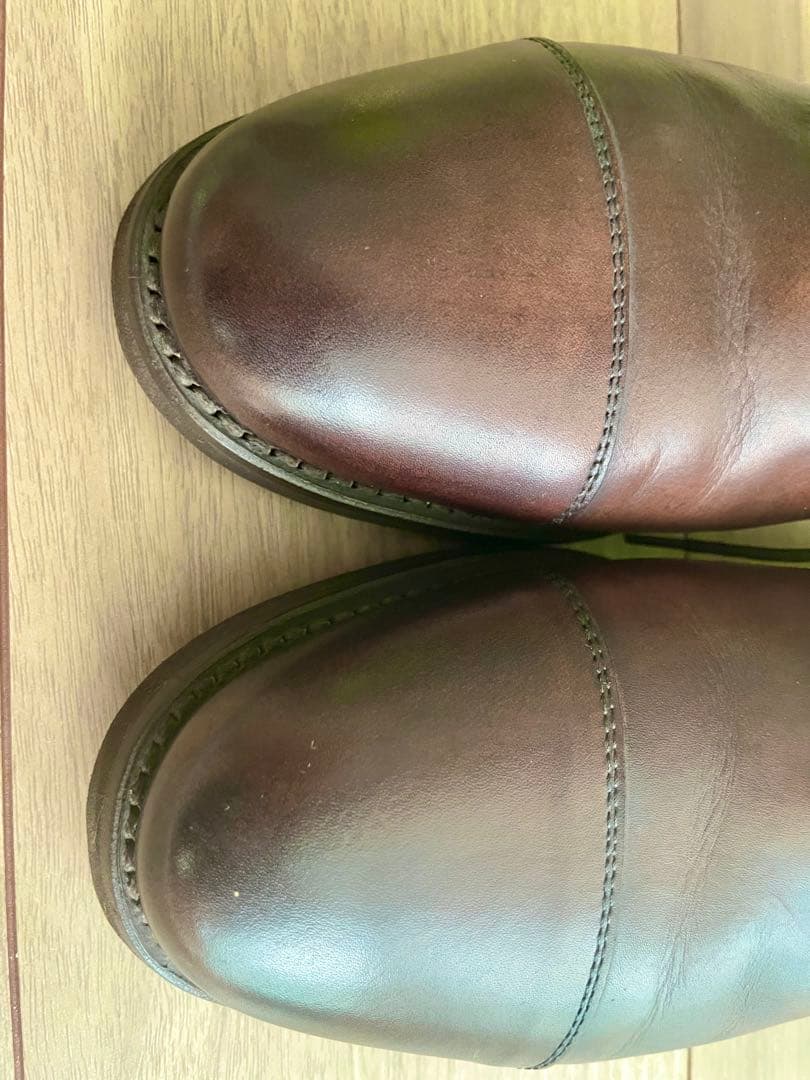 【美品】Berwick 1707 バーウィック ダークブラウン 革靴 4.5