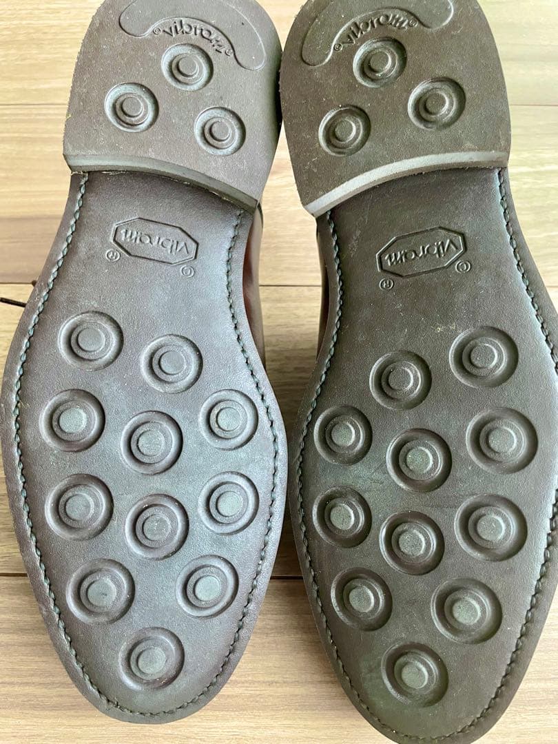 【美品】Berwick 1707 バーウィック ダークブラウン 革靴 4.5