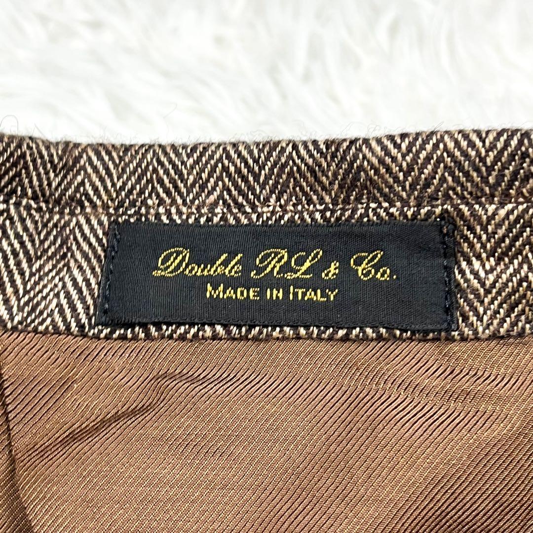 希少 美品 RRL ヘリンボーン テーラードジャケット エルボーパッチ ツイード