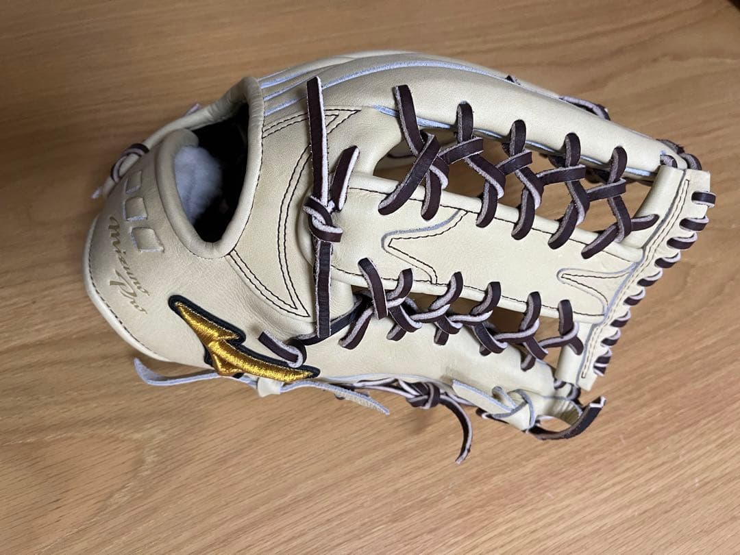 Mizuno 軟式グローブ クリーム色 ミズノプロ