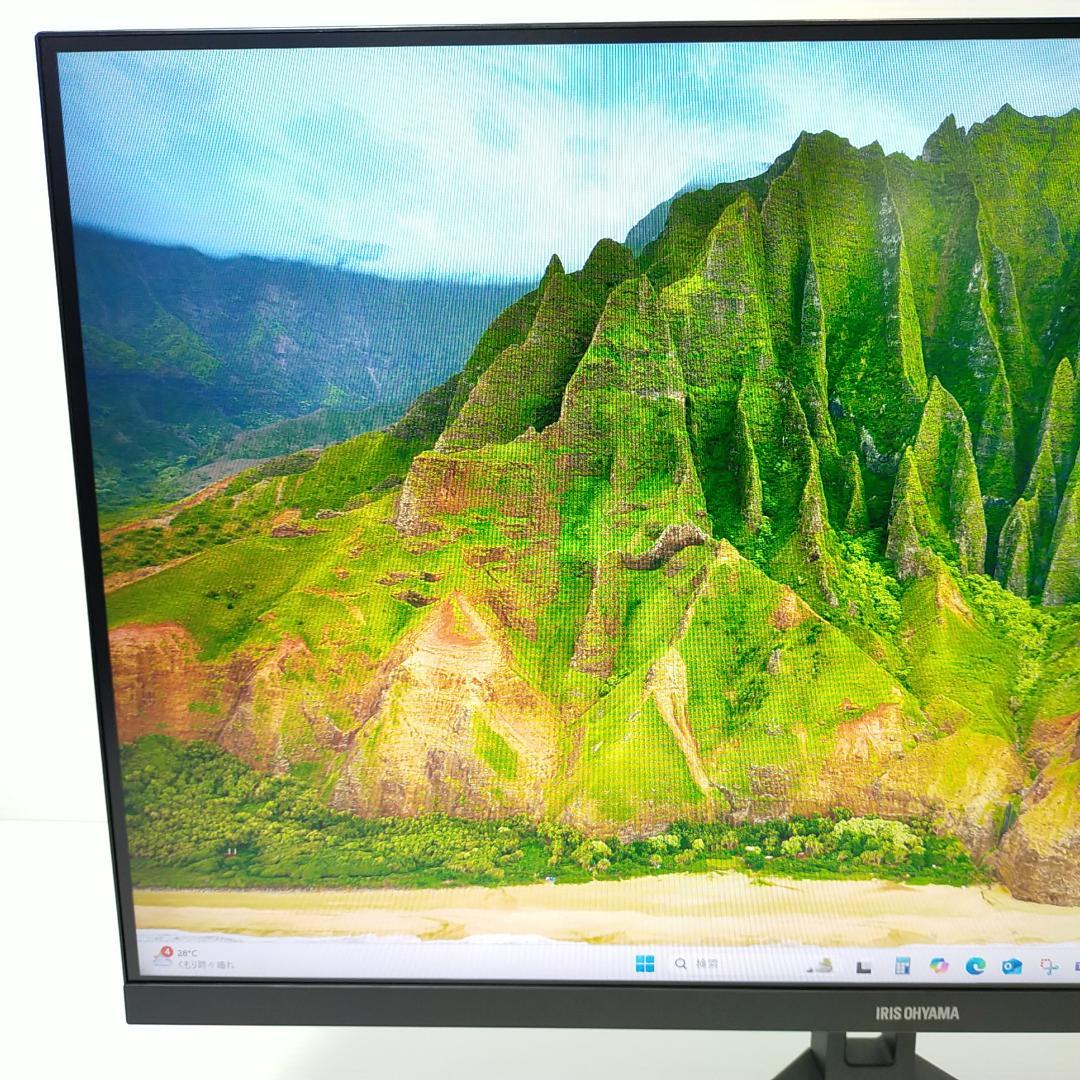 アイリスオーヤマ モニター 23.8インチ スピーカー内蔵 DT-FF233S