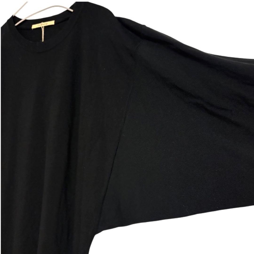 【新品】Curensology カレンソロジー　ツイストジャージワンピース　黒