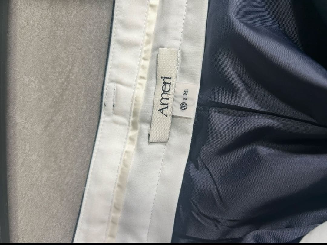 Ameri DIMENSIONAL SHORT PANTS ネイビーXS