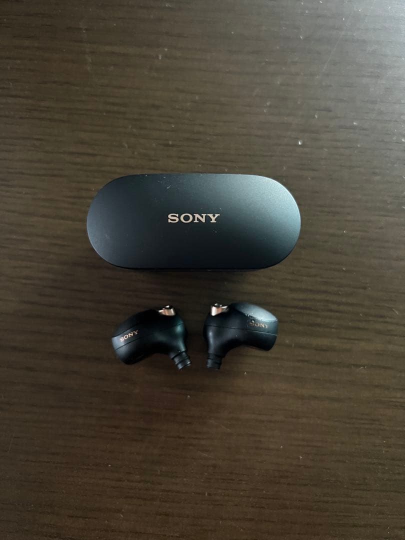 SONY ワイヤレスイヤホン ブラック WH-1000XM4 レザーケース付き