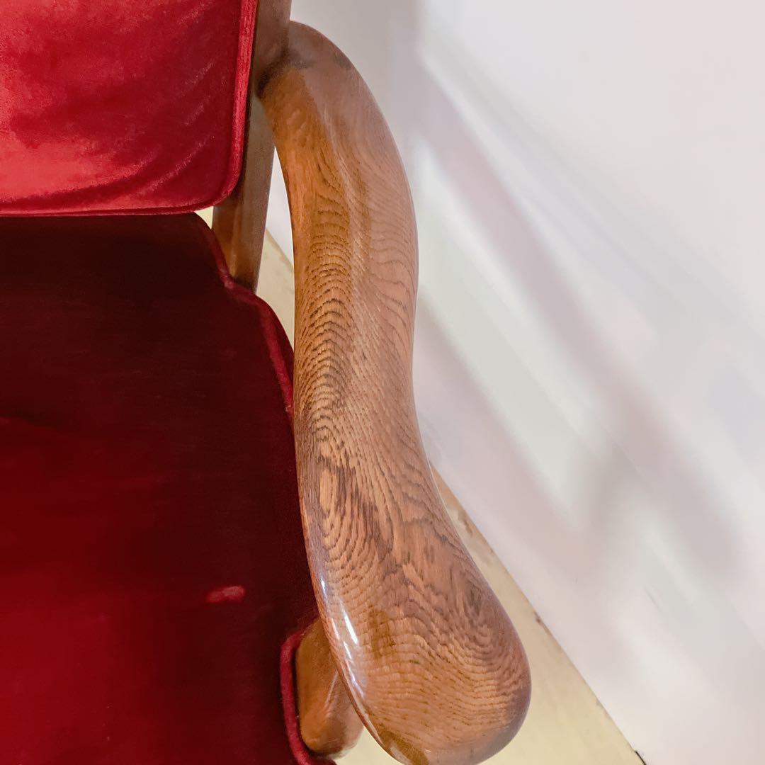 karimoku カリモク キャスター付き 回転チェア コロニアル デスクチェア