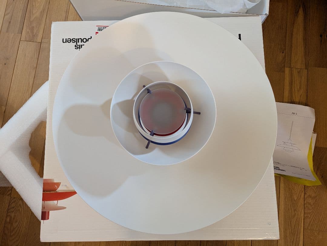 【正規品　未使用品】ルイスポールセン製　PH5　クラシックホワイト