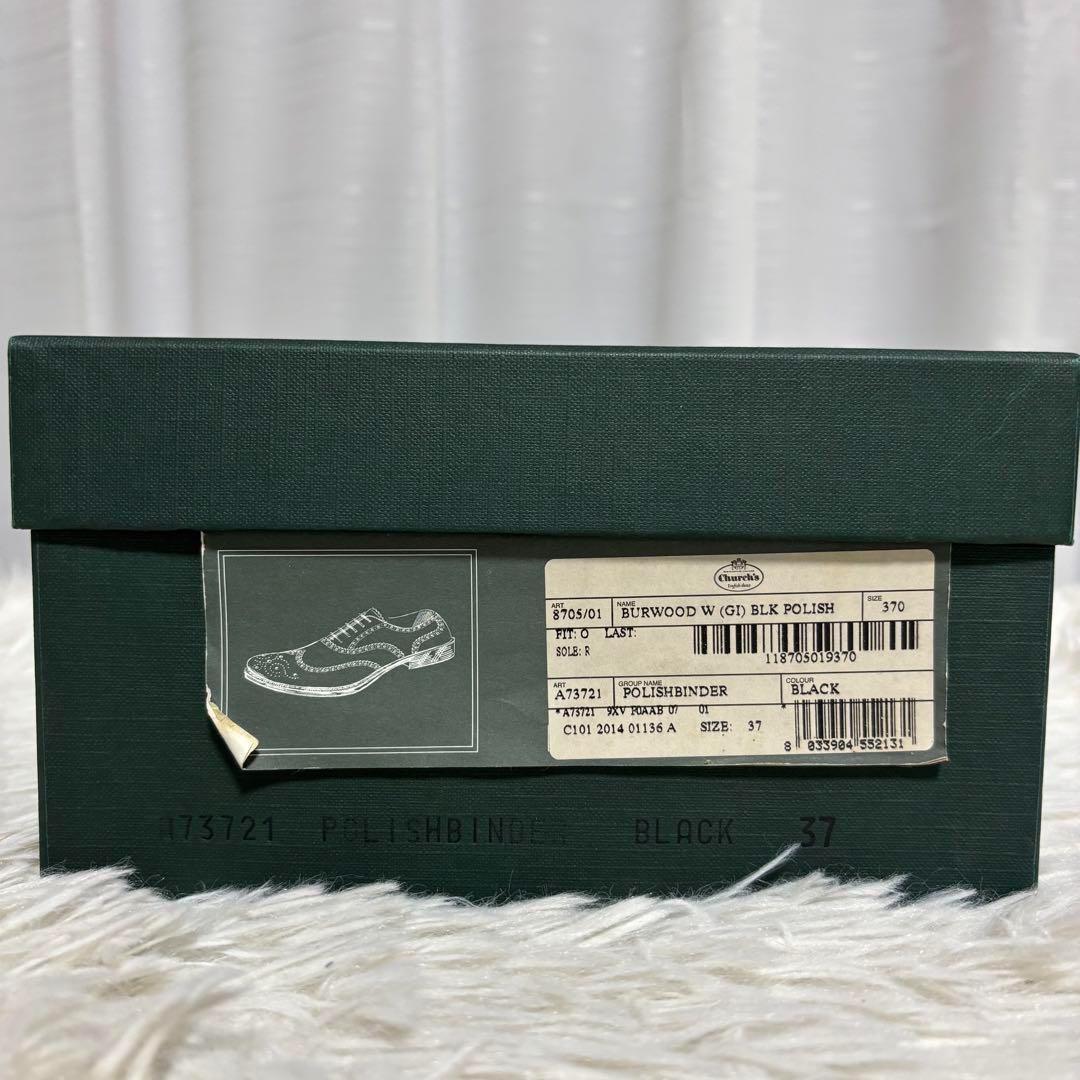 ⭐️未使用級⭐️ チャーチ BURWOOD ウィングチップ　ドレスシューズ