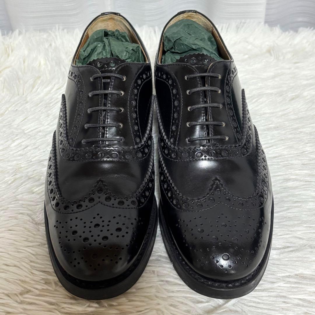 ⭐️未使用級⭐️ チャーチ BURWOOD ウィングチップ　ドレスシューズ