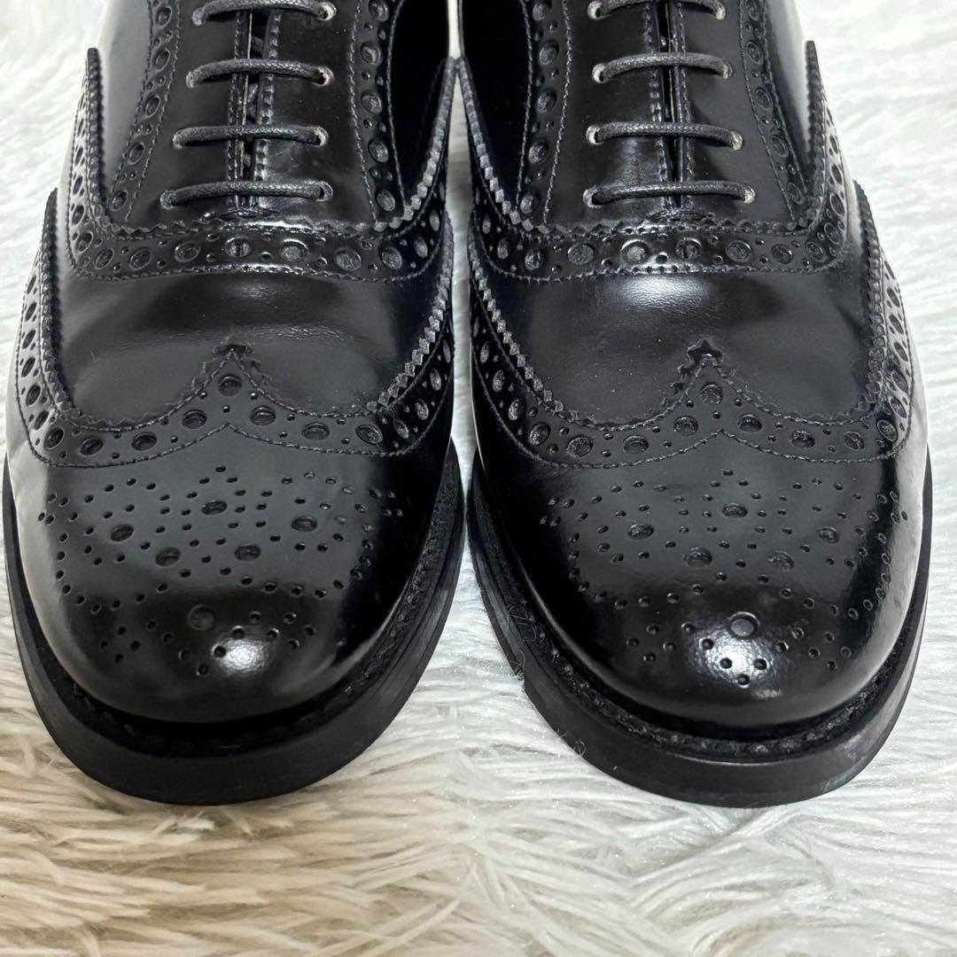 ⭐️未使用級⭐️ チャーチ BURWOOD ウィングチップ　ドレスシューズ