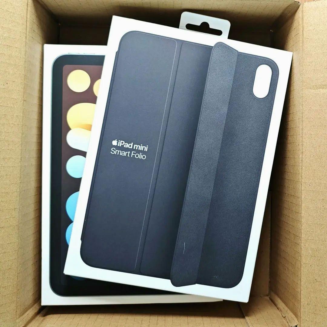 【極美品】iPad mini7 128gb WiFi blue（folio付き）