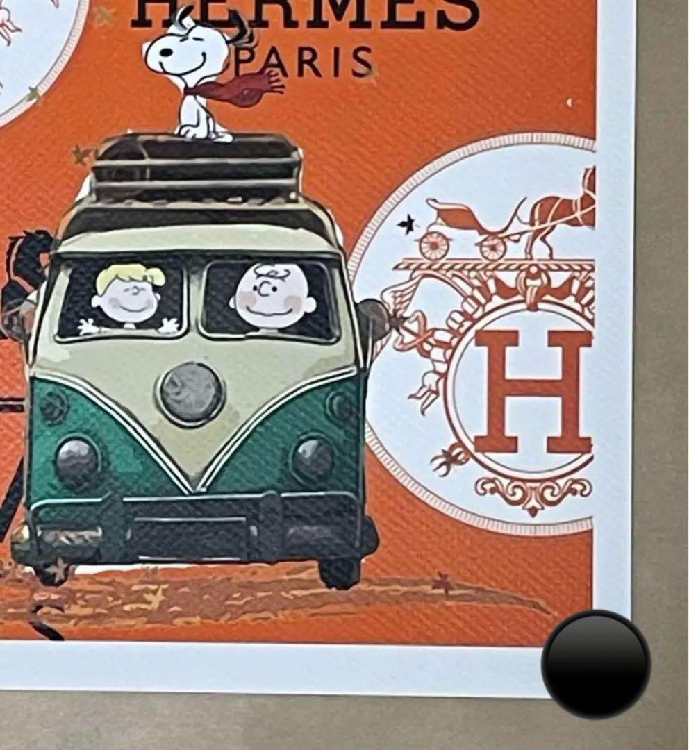 額付き/DEATH NYC/アートポスター/スヌーピー /チャーリーブラウン