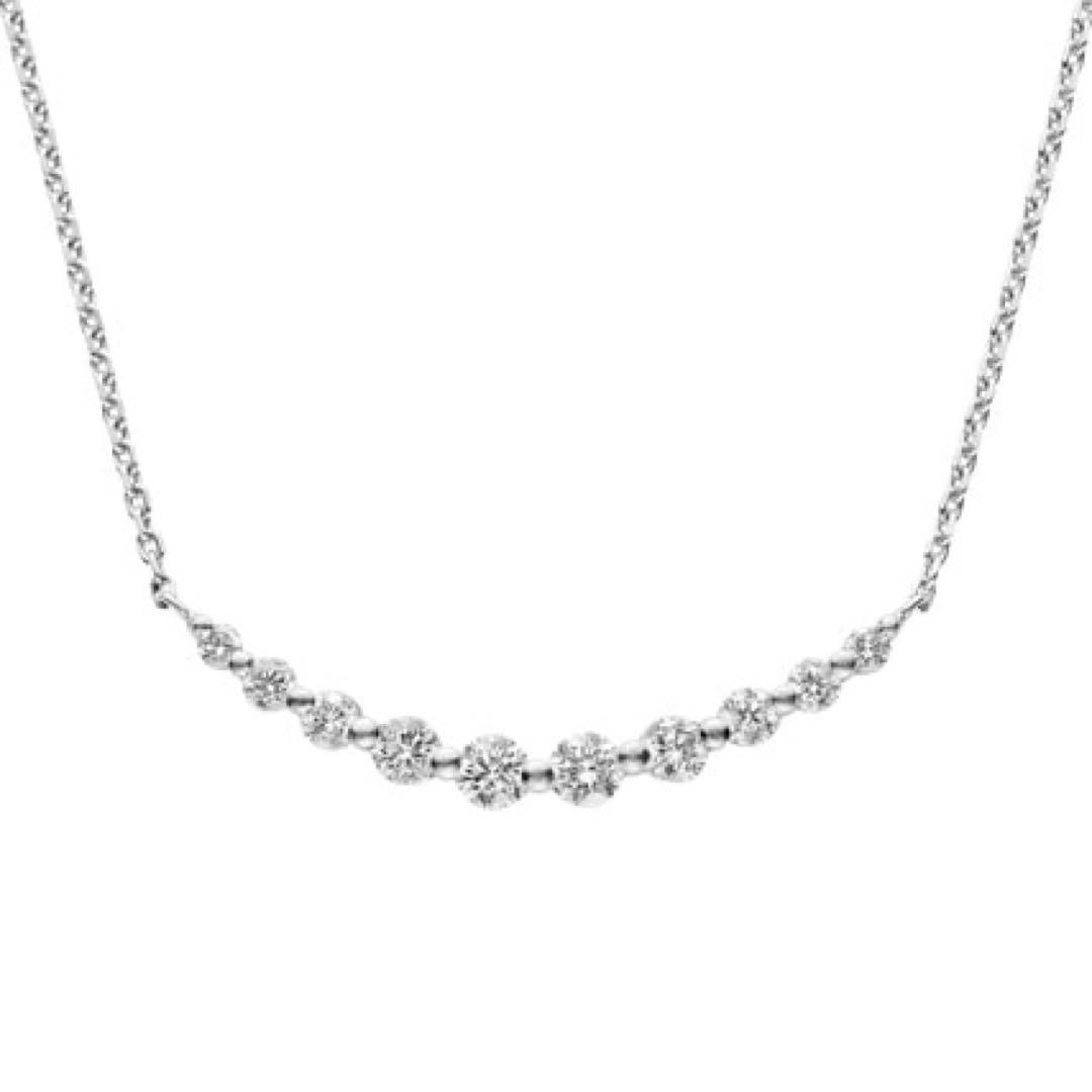 ヴァンドーム青山 プラチナ ダイヤモンド リュール ネックレス