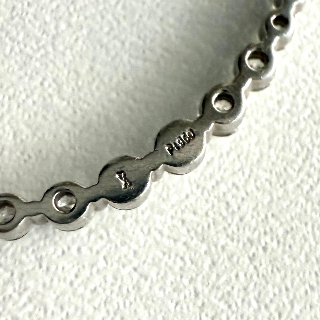 ヴァンドーム青山 プラチナ ダイヤモンド リュール ネックレス