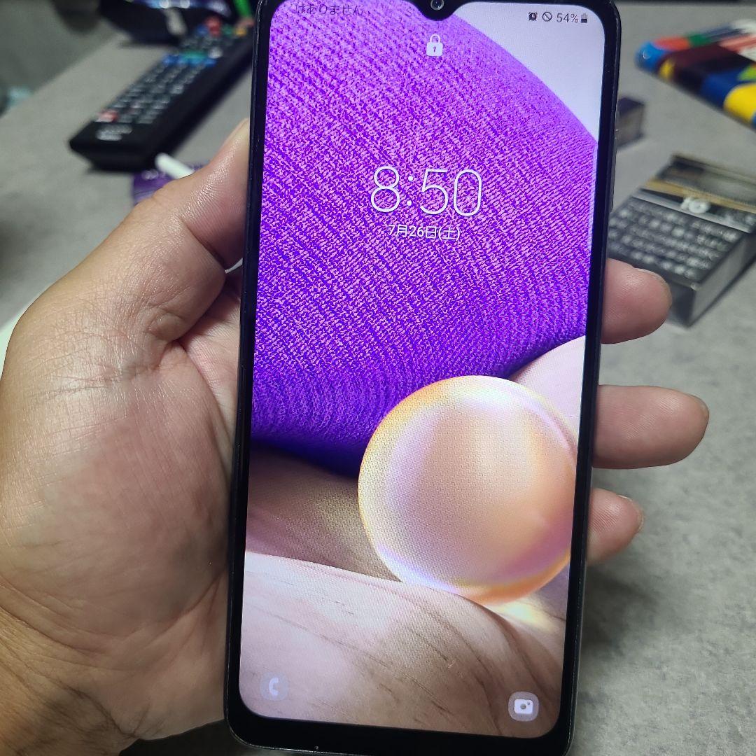 メ*シ様 Samsung GalaxyA32 本体　SIMフリー ケース3個セッ