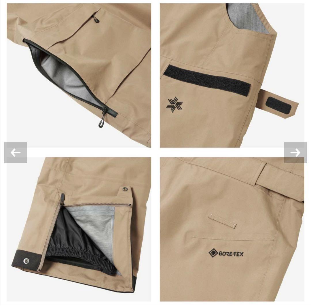 Goldwin 2025 GORE-TEX 3L Cargo Bib（Mサイズ)