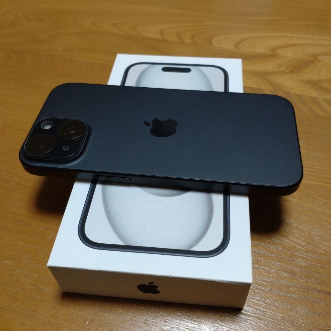 Apple iPhone15 128GB SIMフリー ブラック　美品