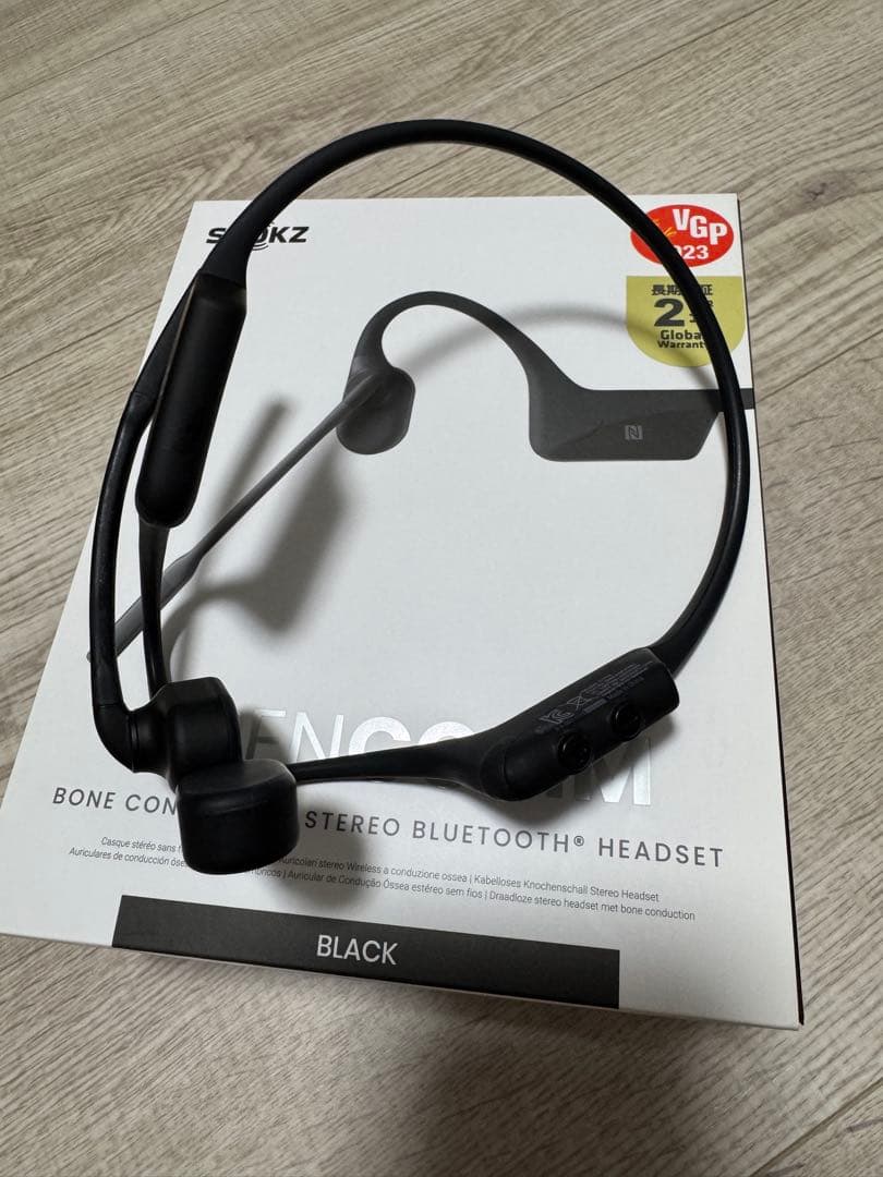 イヤホン SHOKZ OPENCOMM BLACK