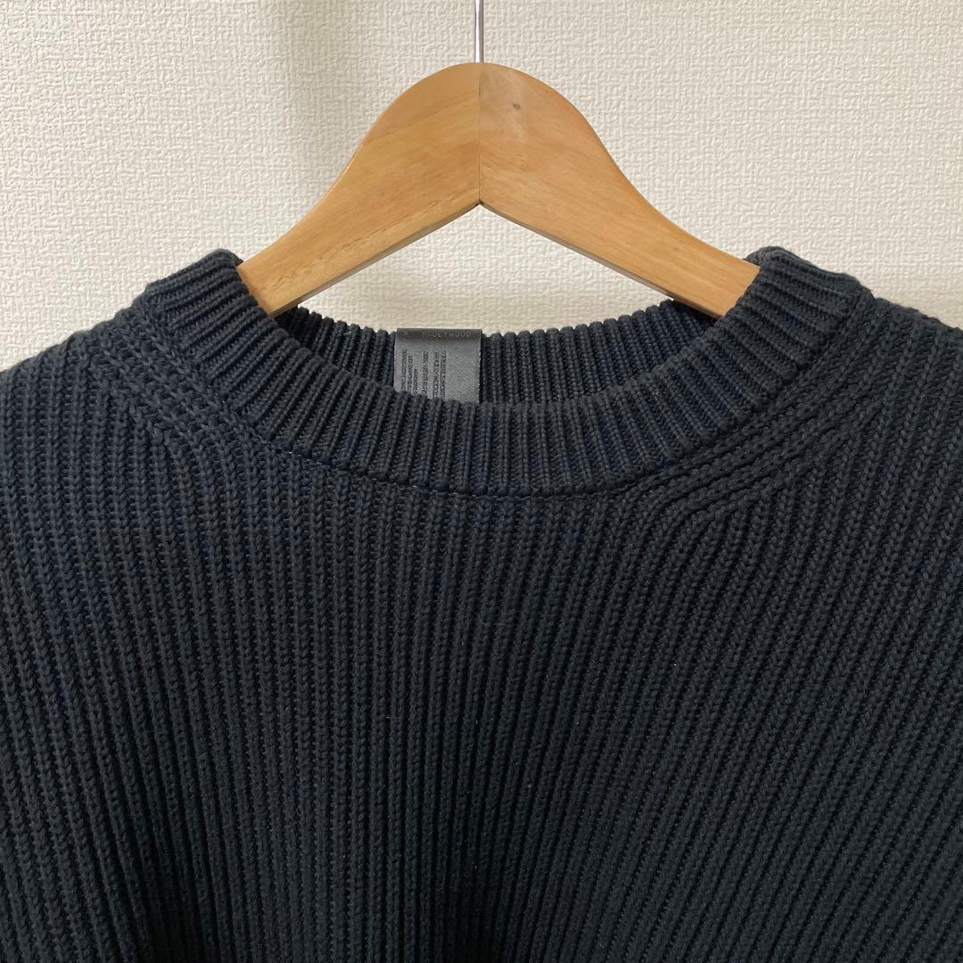 N.HOOLYWOOD クルーネックニット ブラック