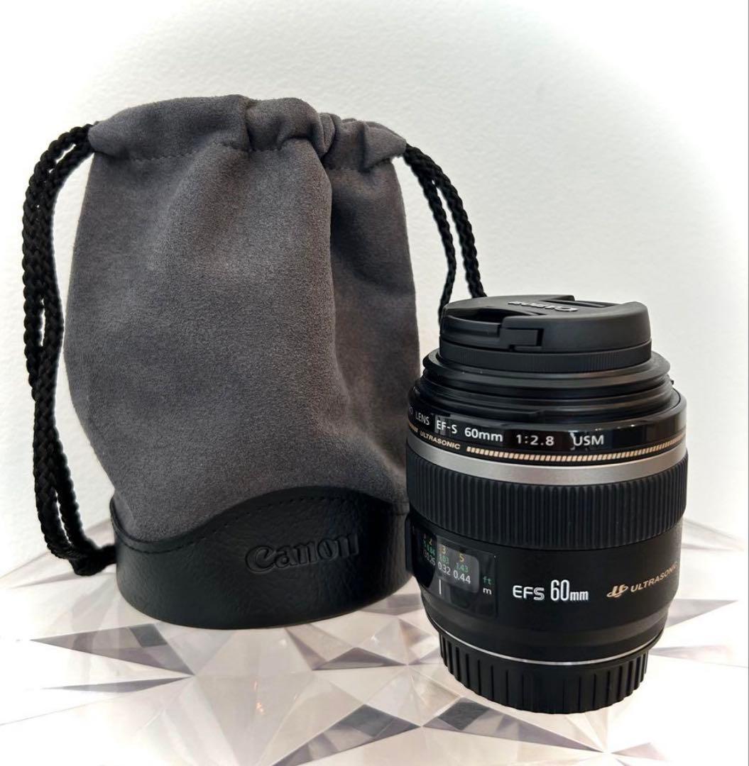 ✳︎美品✳︎ Canon EFS60mm f/2.8 Macro USM カメラ