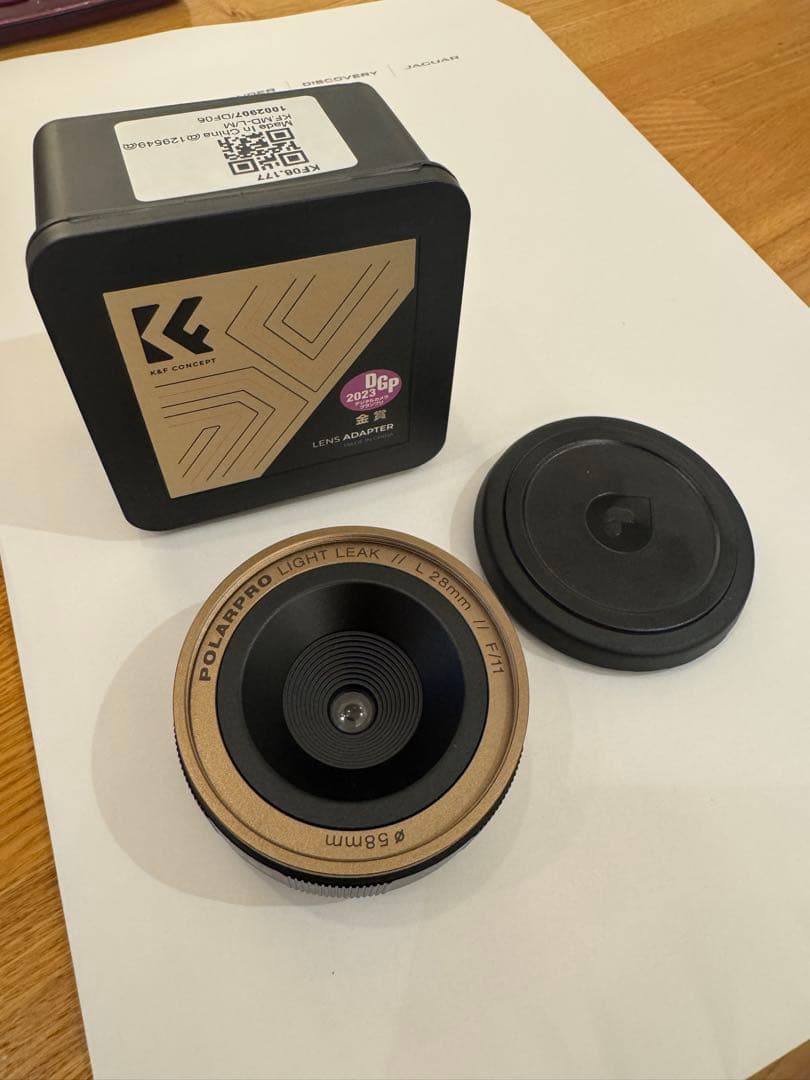 POLARPRO LIGHT LEAK 28mm レンズアダプター　Lマウント