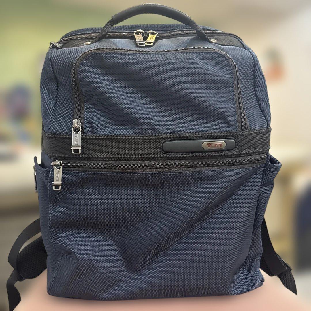 TUMI 263177ネイビー バックパック リュック