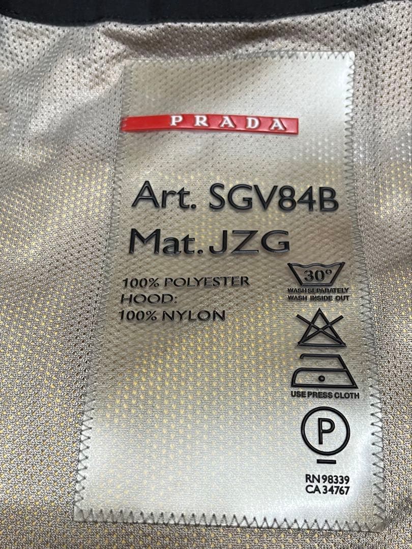 ジャケット・アウター mi PRADA GORE-TEX SGV 84B JZG size50