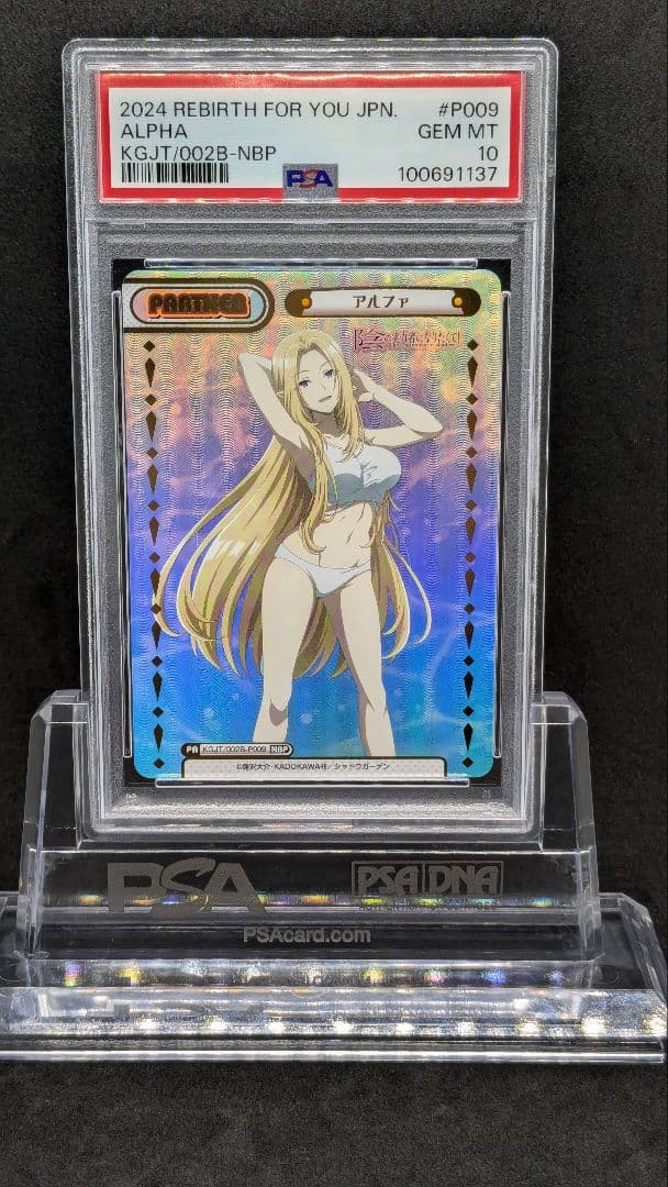 PSA10 連番　アルファ　ベータ　NBP 影の実力者になりたくて！