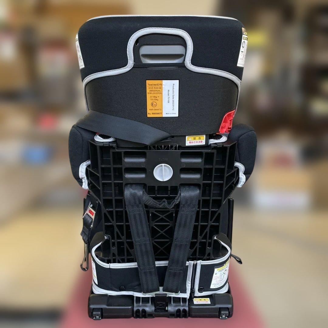 M2512-2001 日本育児 トラベルベストEC Fixチャイルドシート 黒